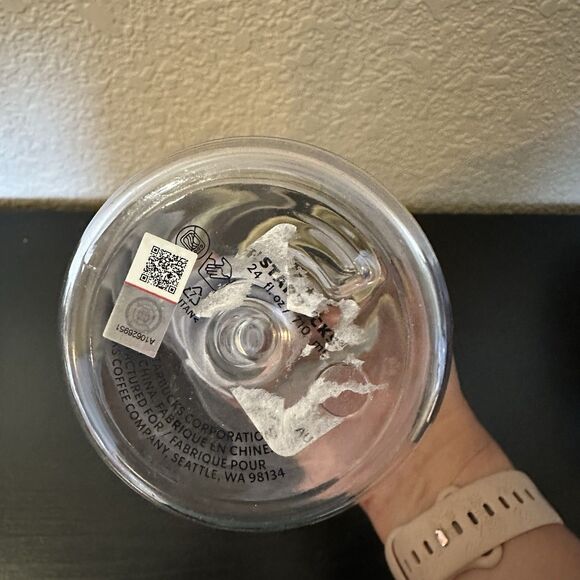 NEW Starbucks University Of Colorado Buffaloes Plastic Water Bottle 24 oz - Picture 4 of 4